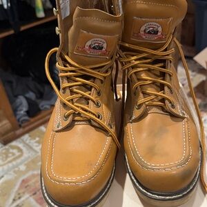 Brahma Men's Brown Leather Boots
